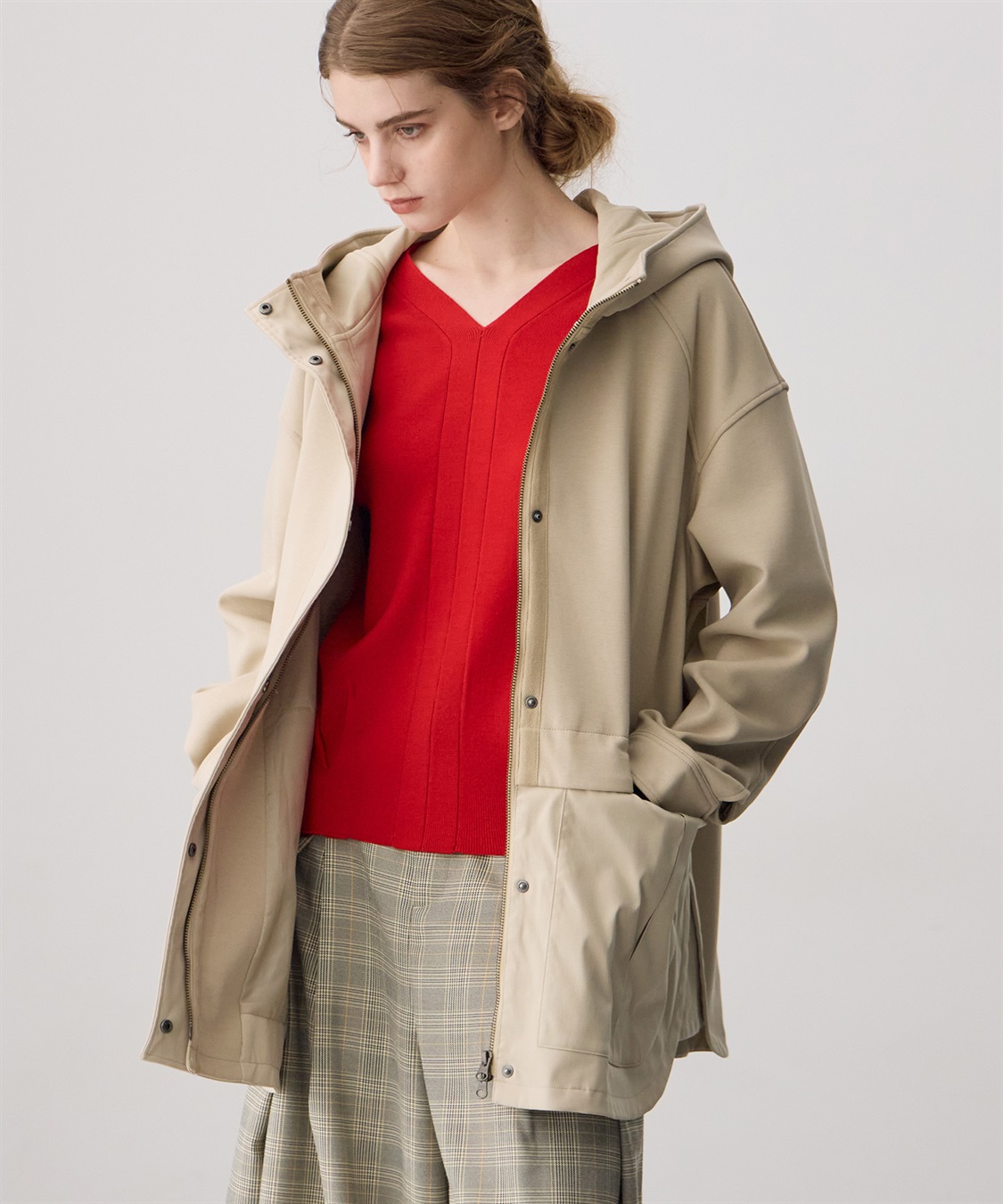 フード付き切り替えブルゾン ATSURO TAYAMA｜クロスプラス公式通販サイト