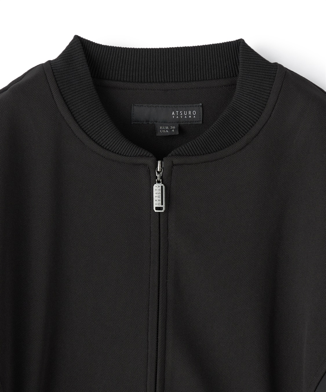 ATSURO TAYAMA カットソー×布帛切り替えフレアワンピース_sub_4