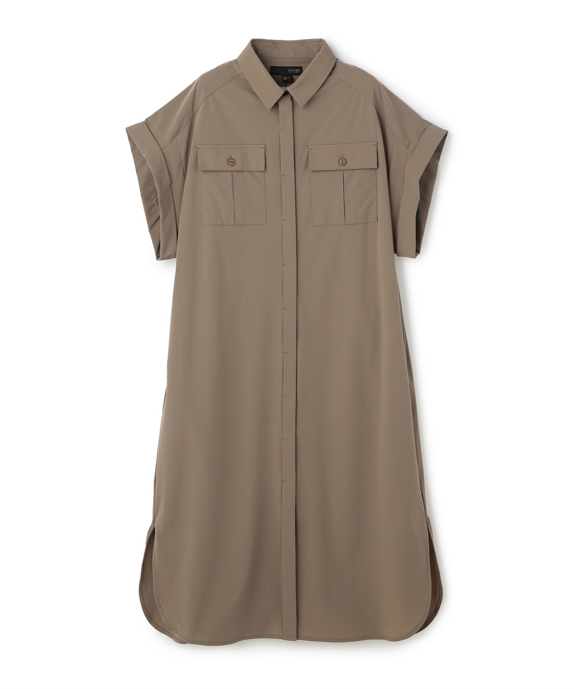 ATSURO TAYAMA ストレッチロング丈ワンピース_sub_2