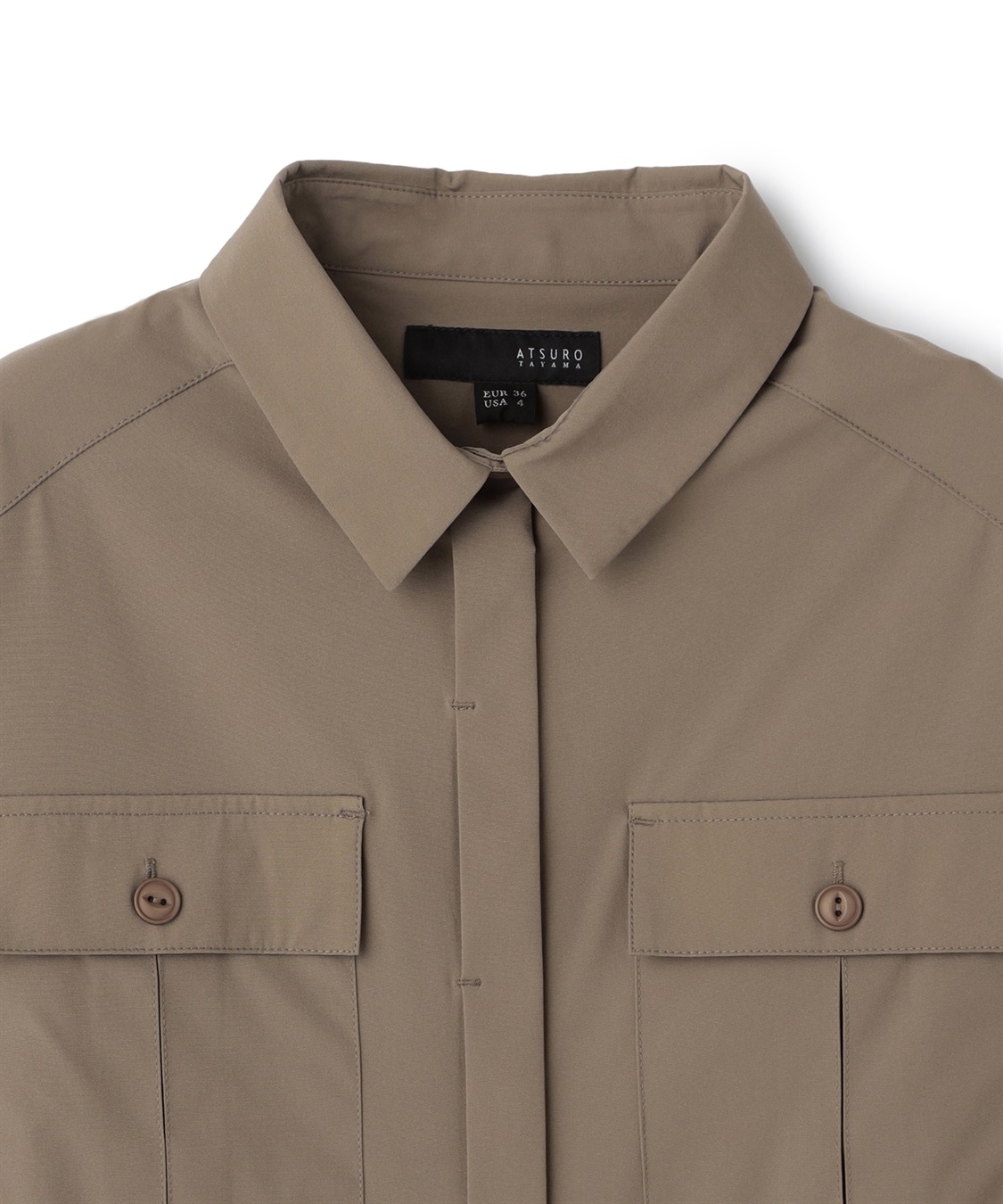 ATSURO TAYAMA ストレッチロング丈ワンピース_sub_3