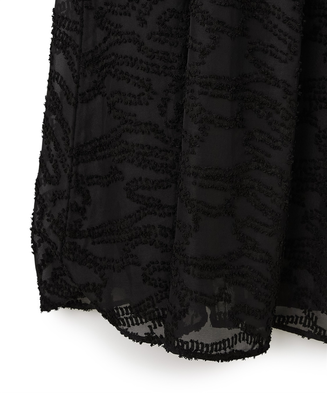 ATSURO TAYAMA ポリエステルヘリンボーンワンピース_sub_5