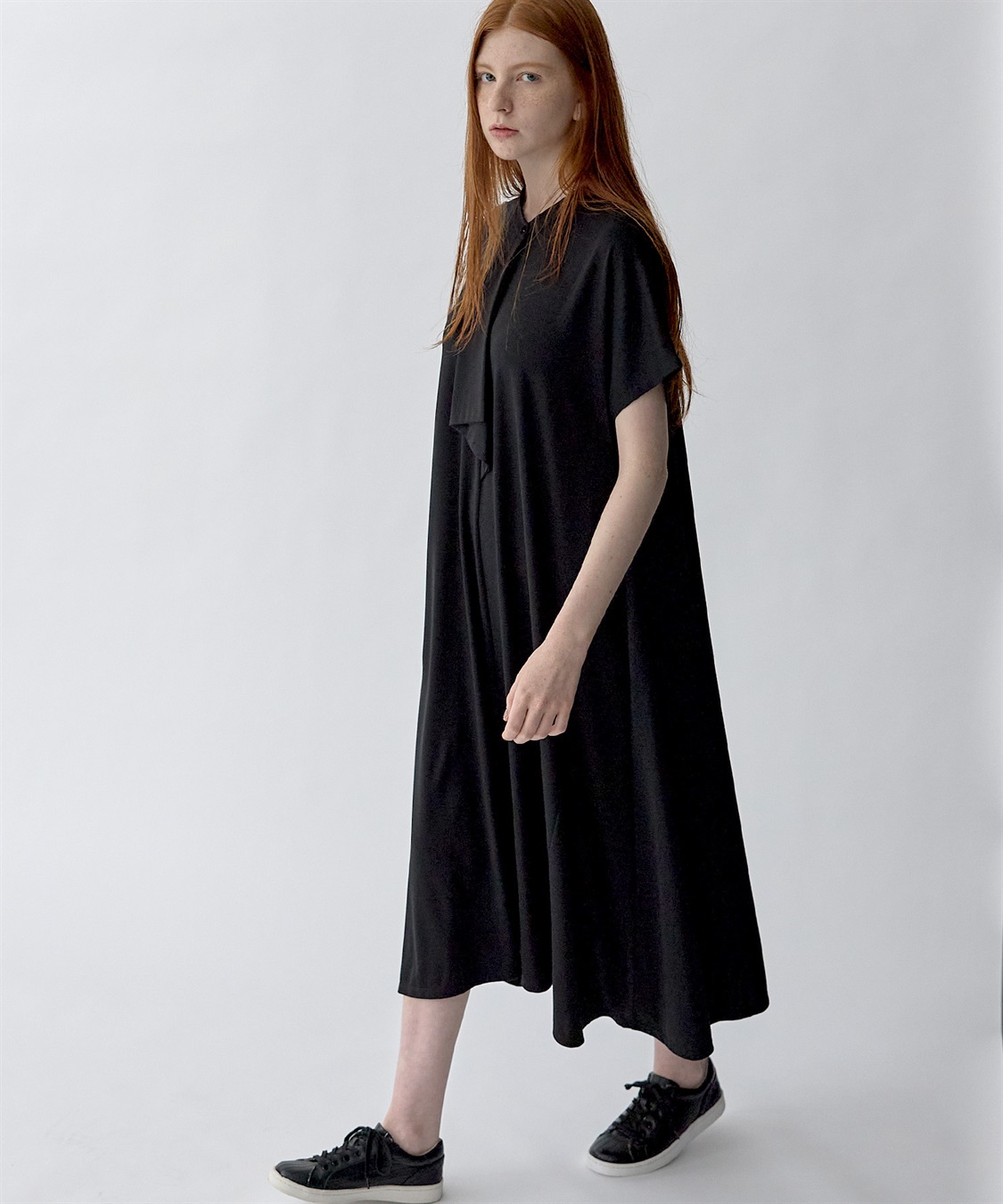 ATSURO TAYAMA ボウタイ風デザインワンピース_sub_2