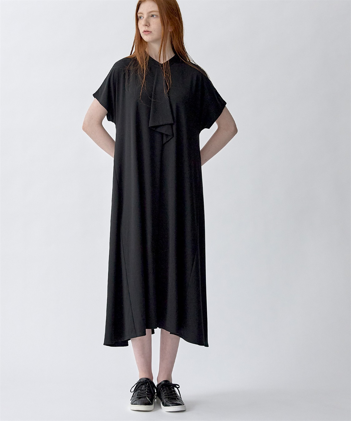 ATSURO TAYAMA ボウタイ風デザインワンピース_sub_3