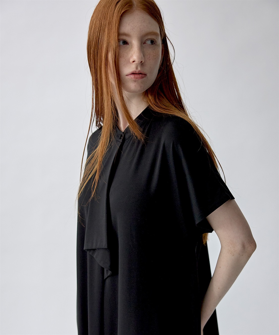 ATSURO TAYAMA ボウタイ風デザインワンピース_sub_8