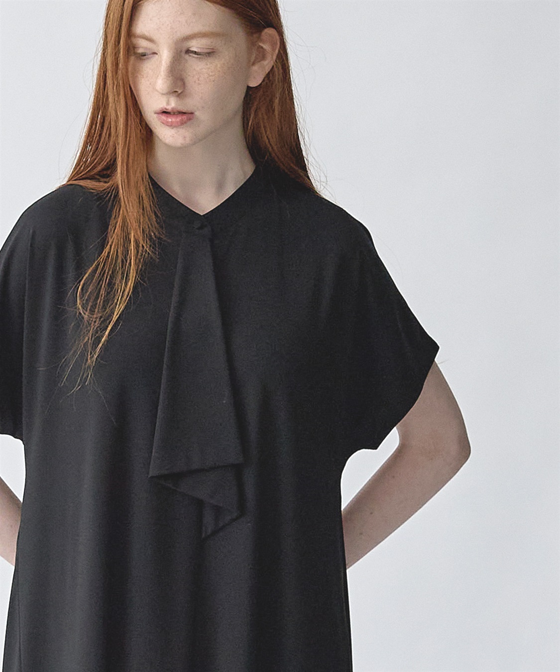 ATSURO TAYAMA ボウタイ風デザインワンピース_sub_9