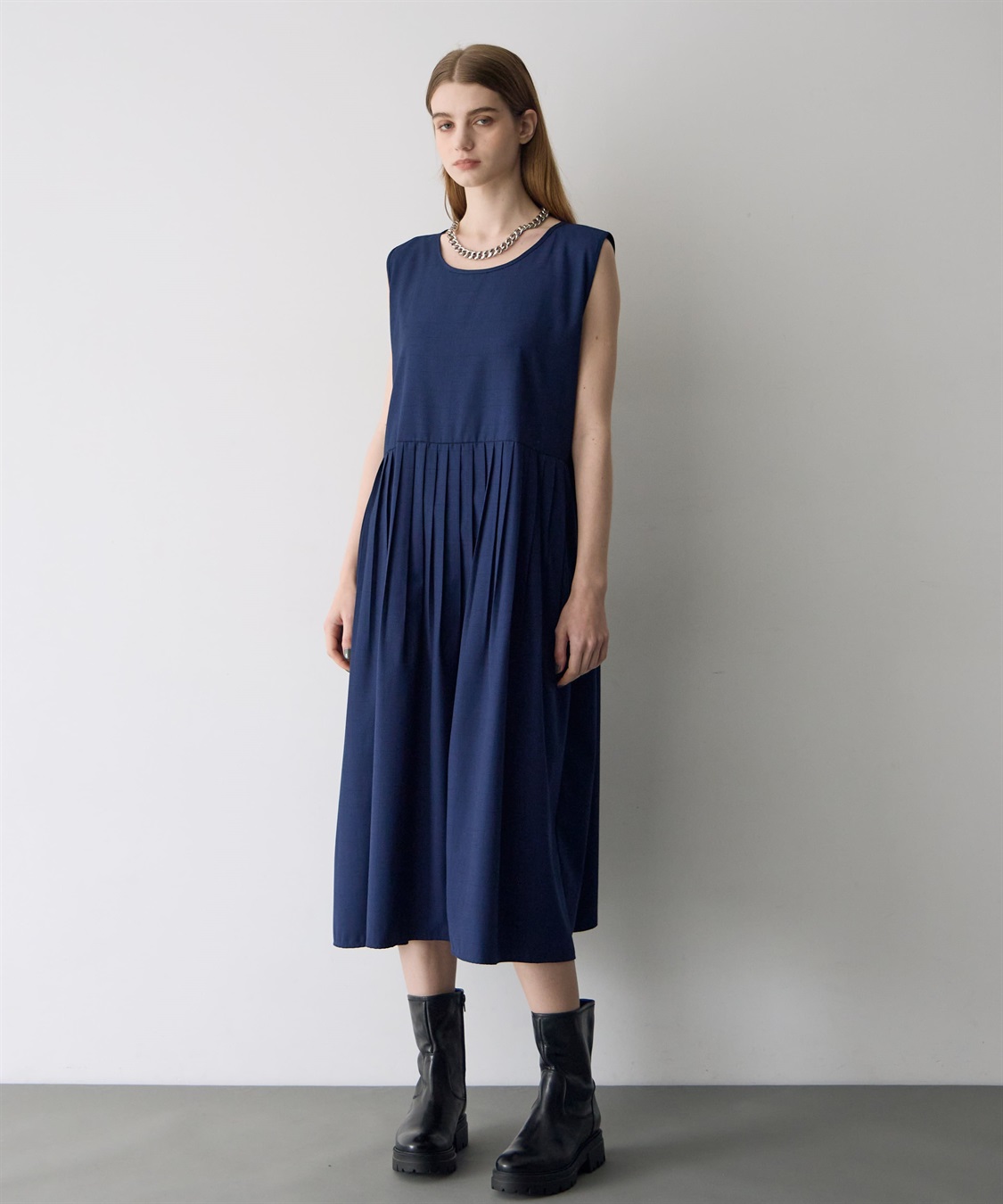 ATSURO TAYAMA ビスコースストレッチワンピース_sub_13