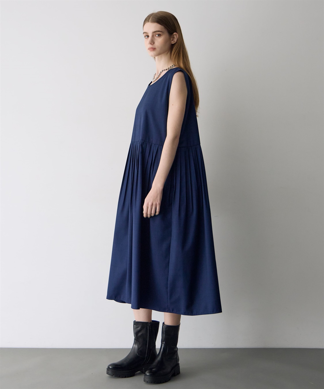 ATSURO TAYAMA ビスコースストレッチワンピース_sub_14