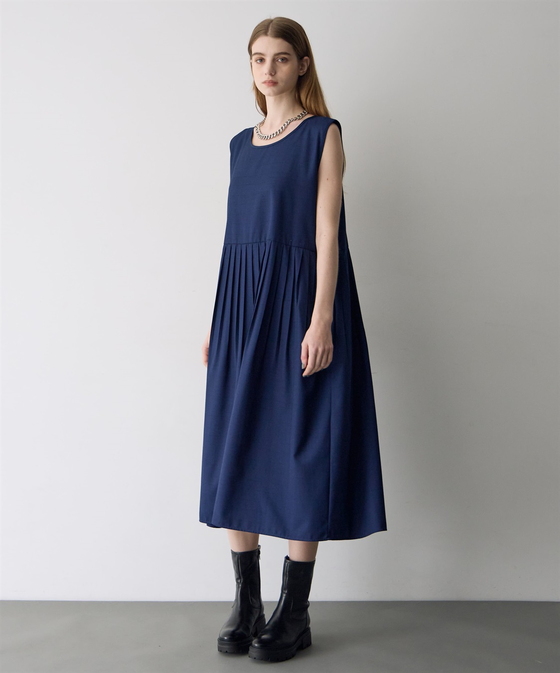 ATSURO TAYAMA ビスコースストレッチワンピース_sub_15