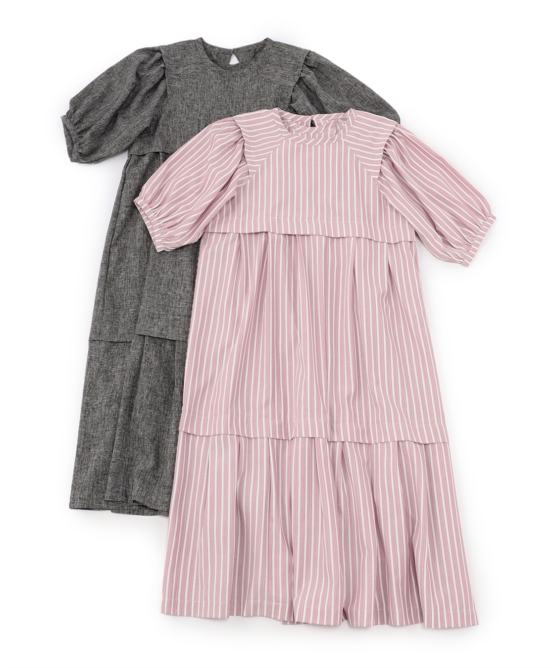 ATSURO TAYAMA ティアード切り替えワンピース_sub_3