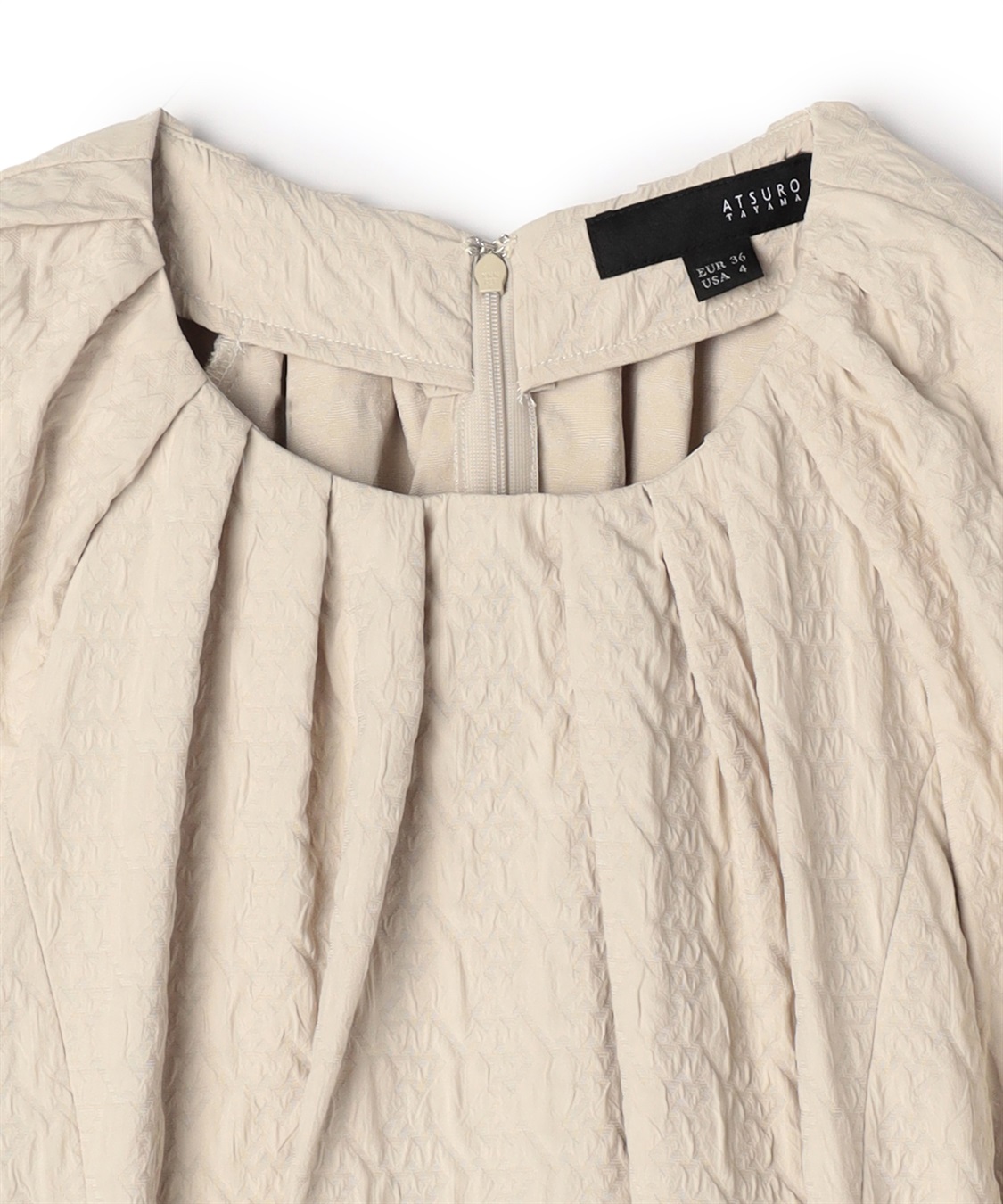 ATSURO TAYAMA ジャカードタフタワンピース_sub_3