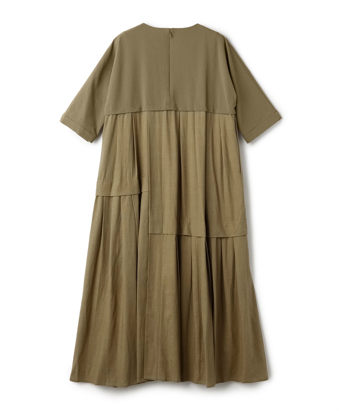 ATSURO TAYAMA 異素材切り替えワンピース_sub_1