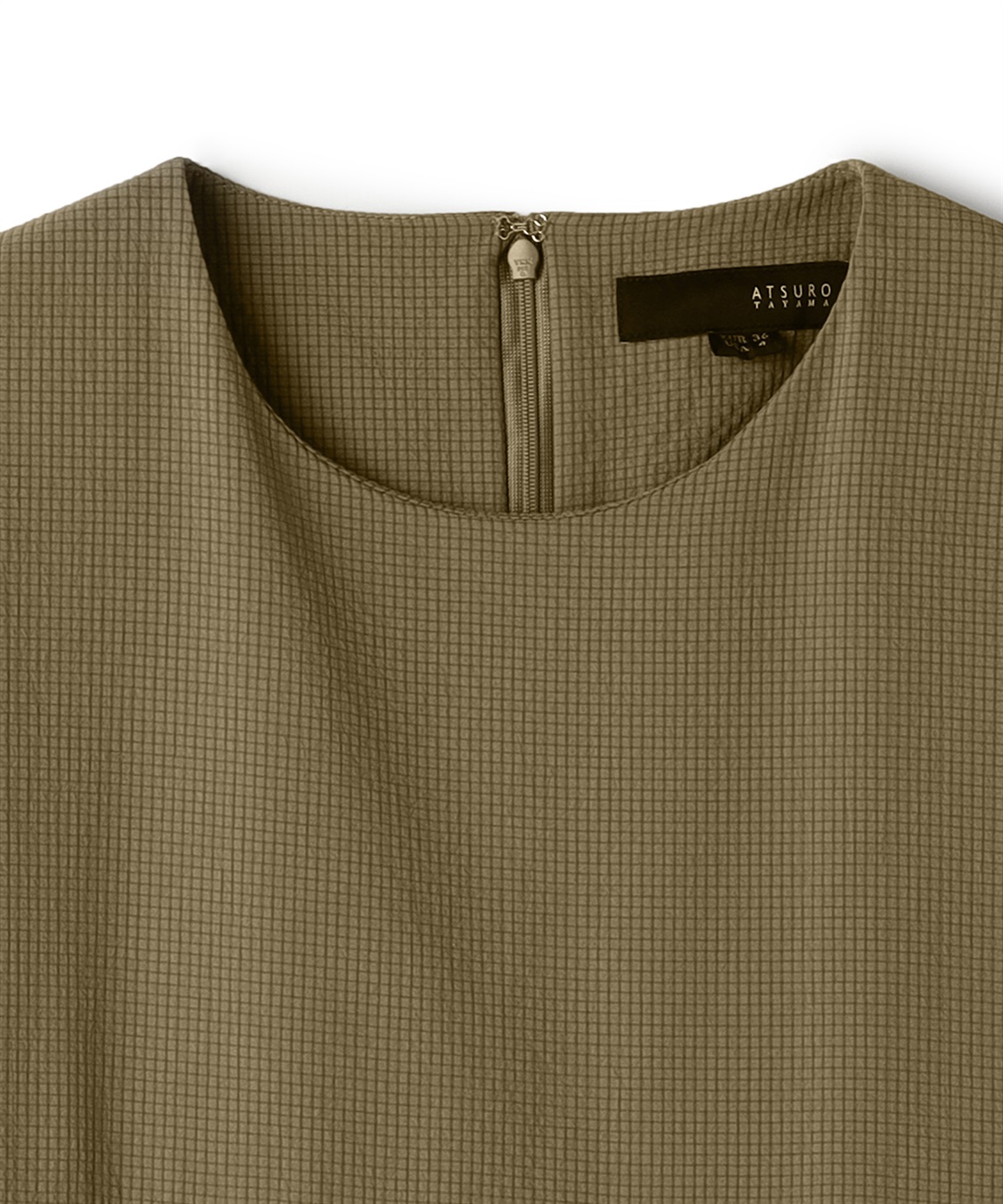 ATSURO TAYAMA 異素材切り替えワンピース_sub_2