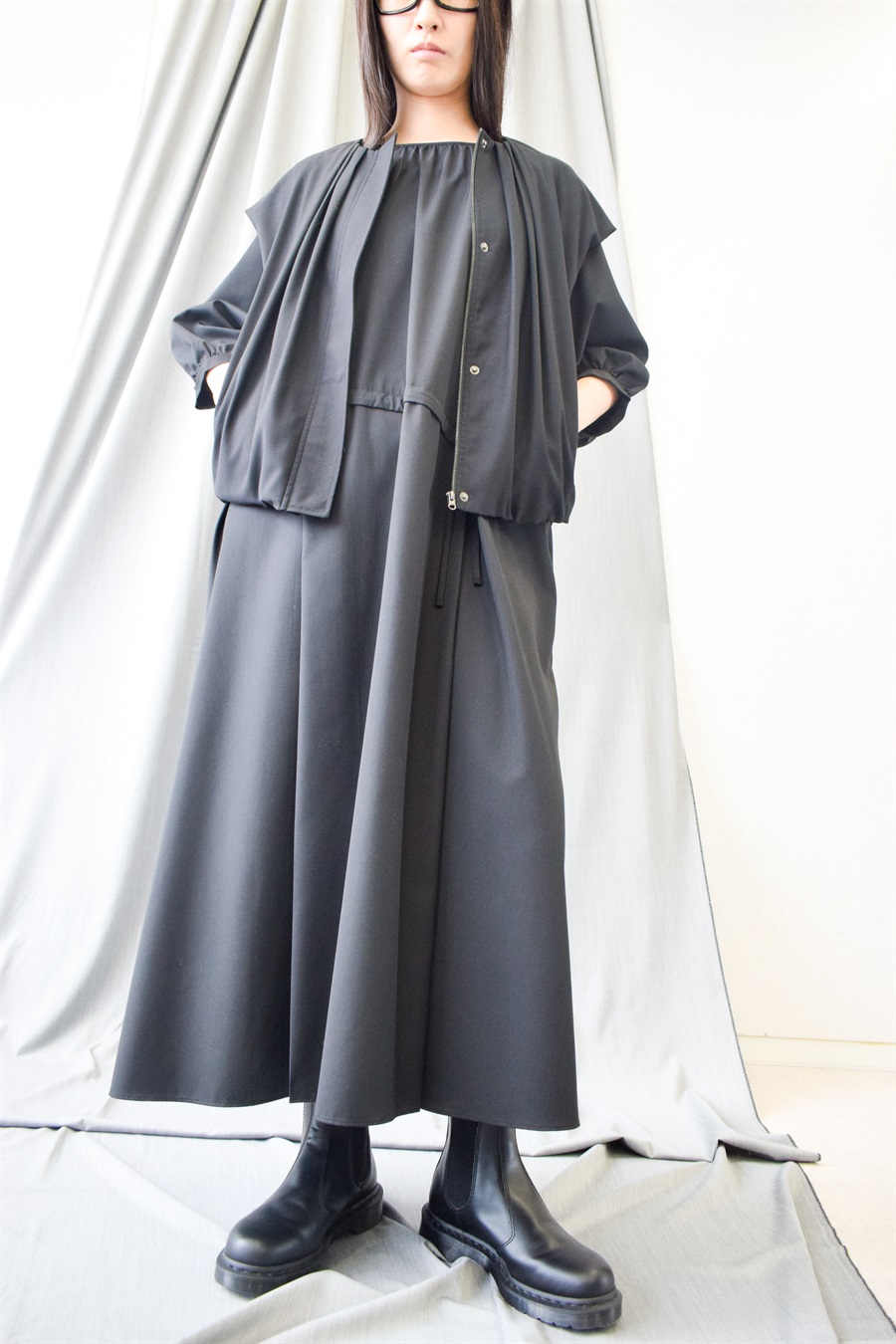 ATSURO TAYAMA ドロストワンピース_sub_10