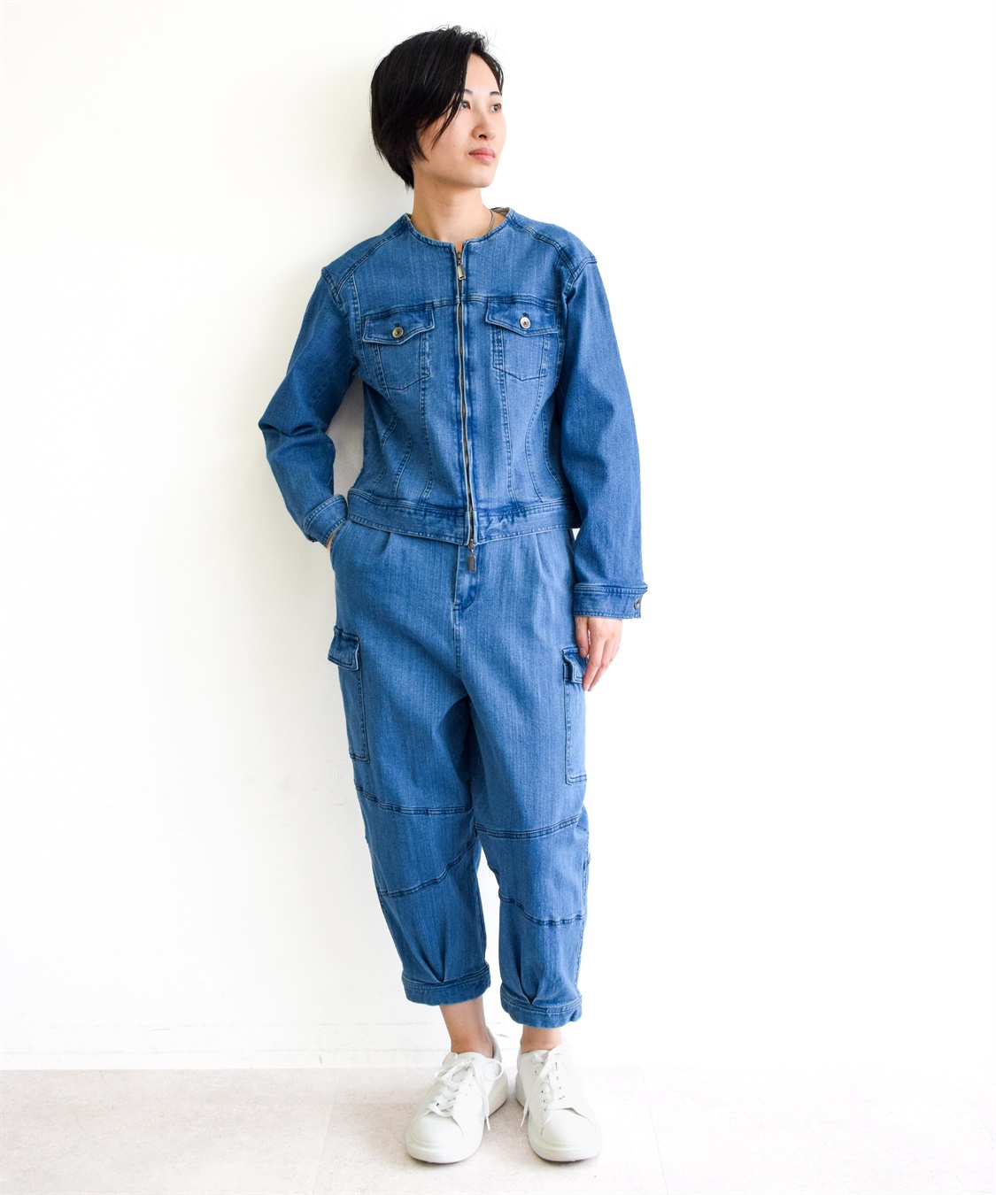 ATSURO TAYAMA デニム半端丈パンツ_sub_1