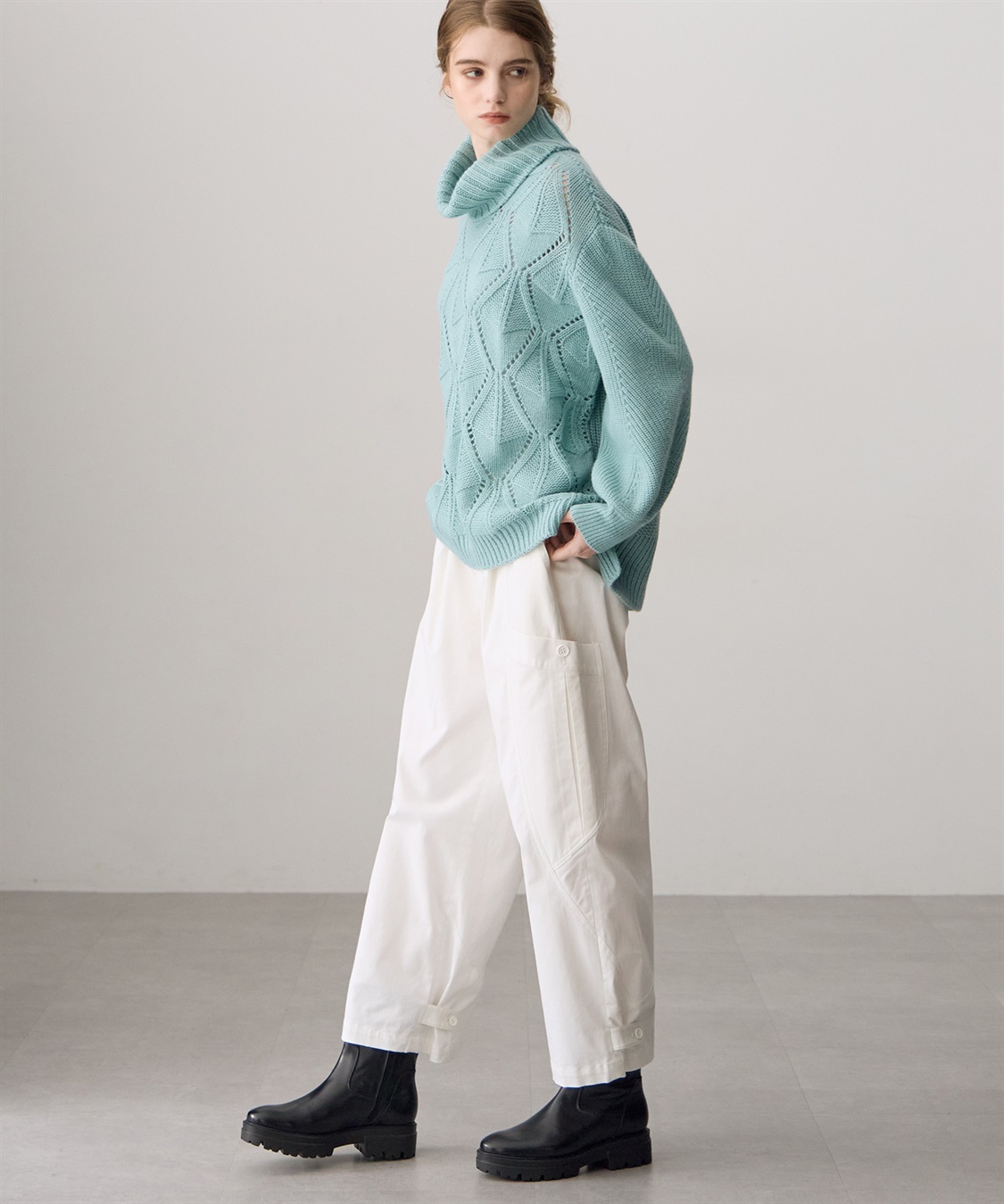 ATSURO TAYAMA チノストレッチワイドパンツ_sub_9