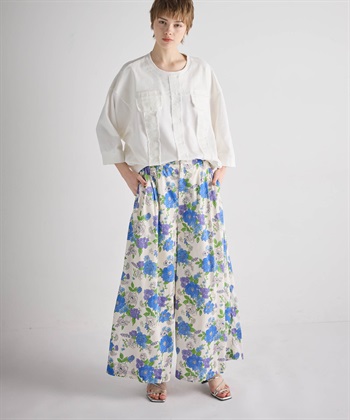 ATSURO TAYAMA フラワープリント柄ガウチョパンツ_subthumb_15