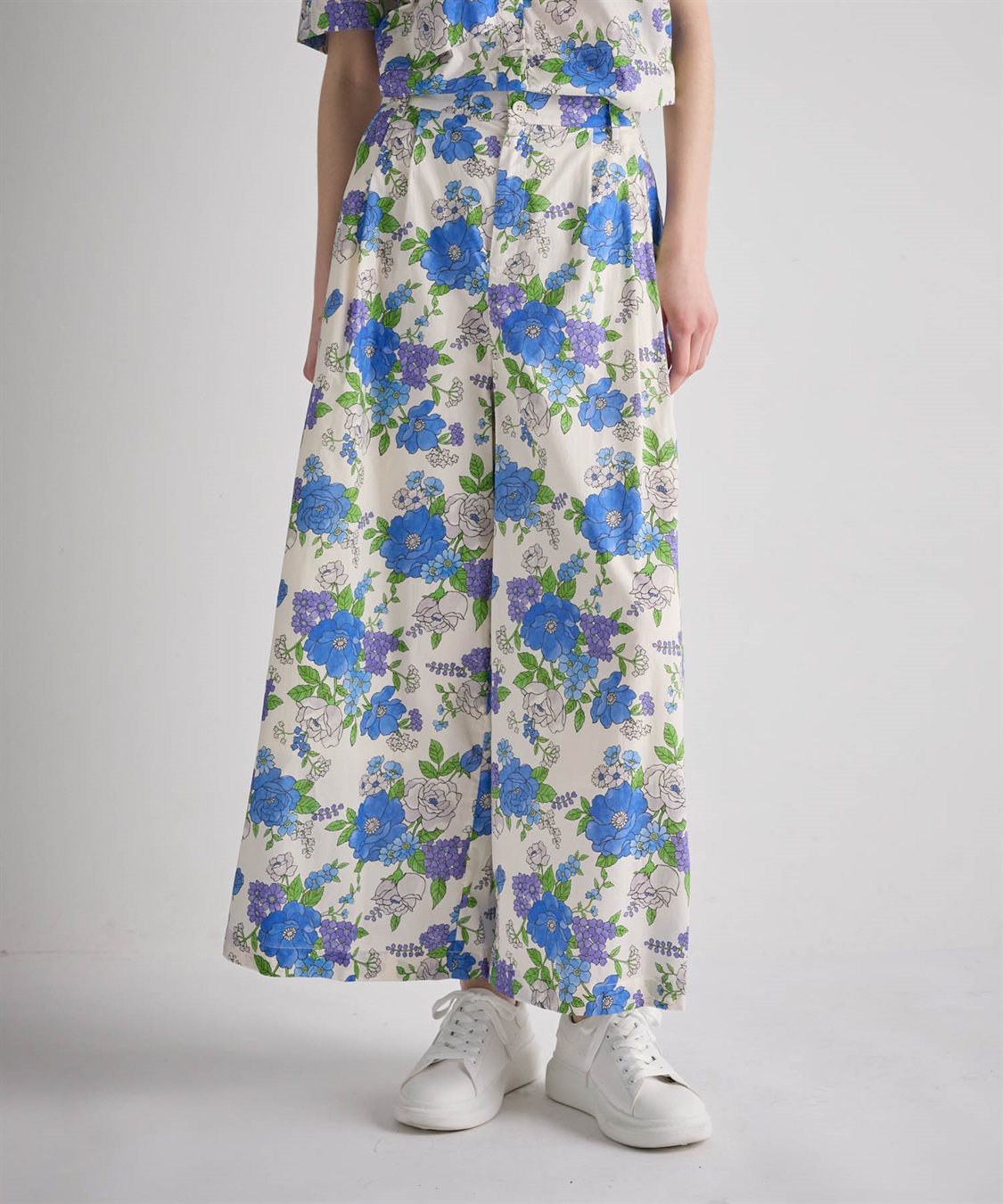 ATSURO TAYAMA フラワープリント柄ガウチョパンツ_sub_16