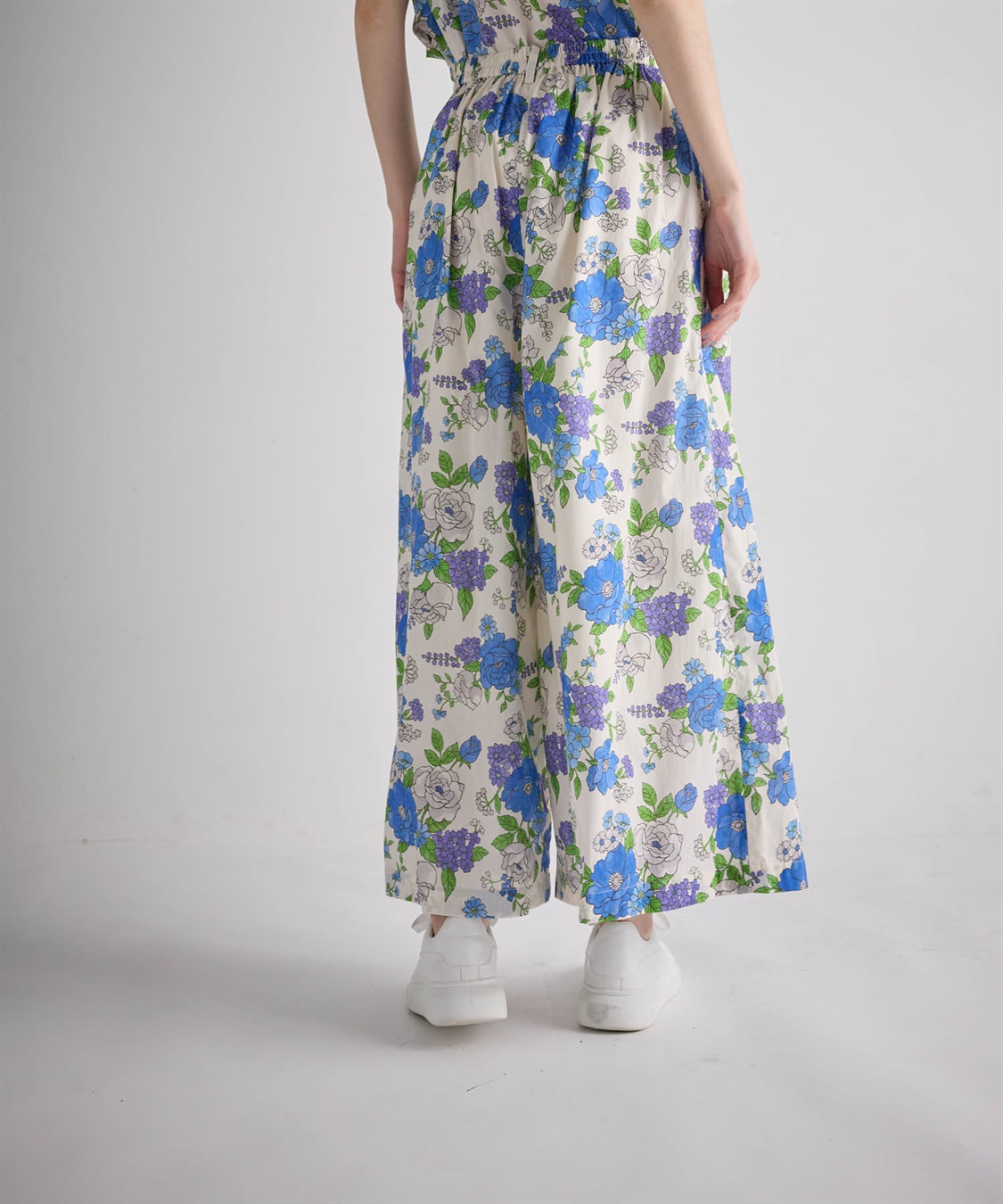 ATSURO TAYAMA フラワープリント柄ガウチョパンツ_sub_19