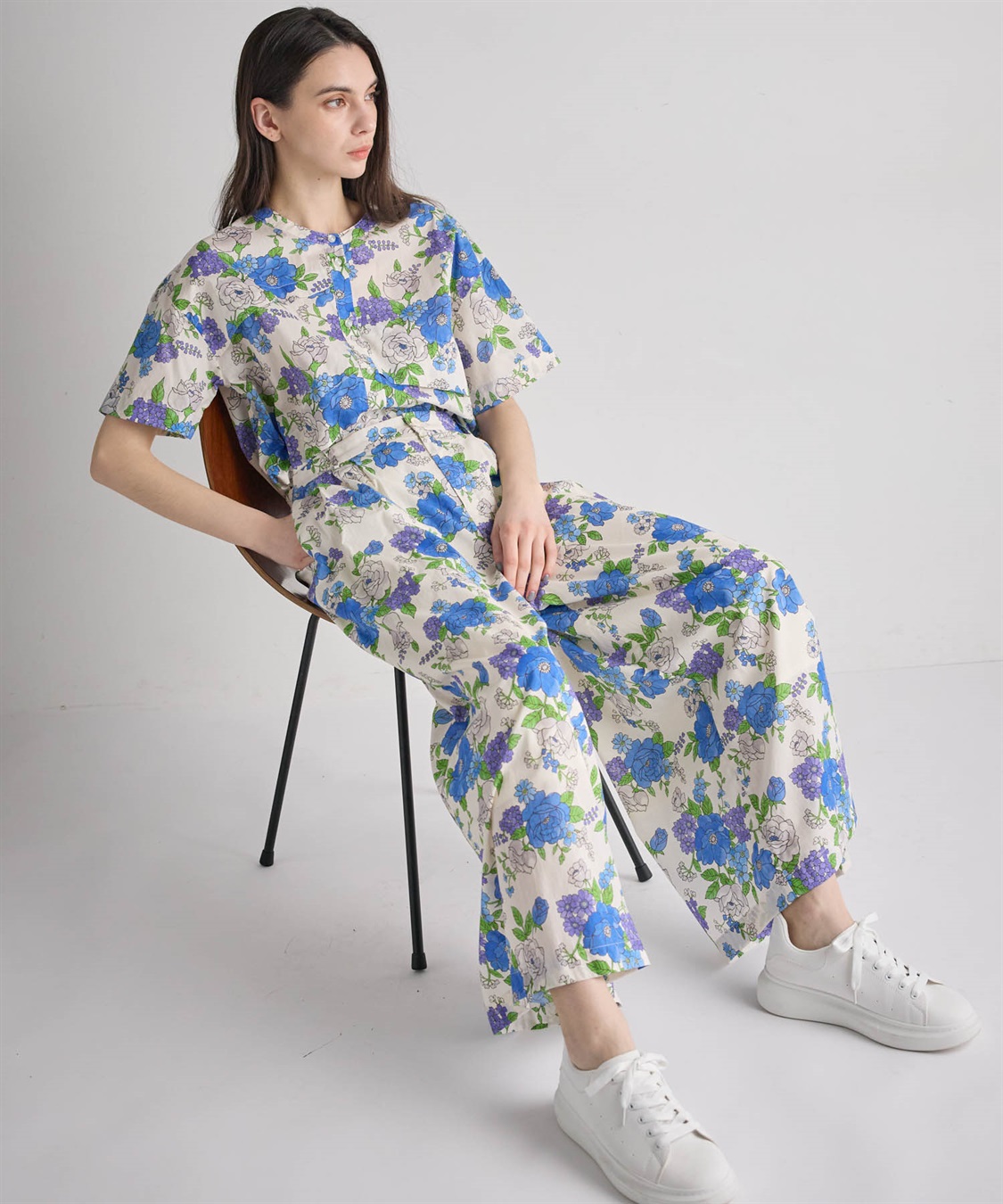 ATSURO TAYAMA フラワープリント柄ガウチョパンツ_sub_22