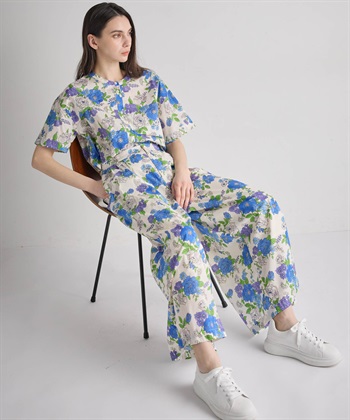 ATSURO TAYAMA フラワープリント柄ガウチョパンツ_subthumb_22