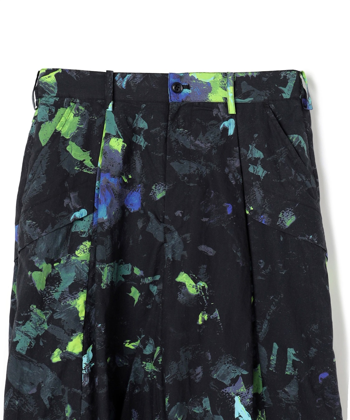 ATSURO TAYAMA ブロードプリントタックパンツ_sub_3