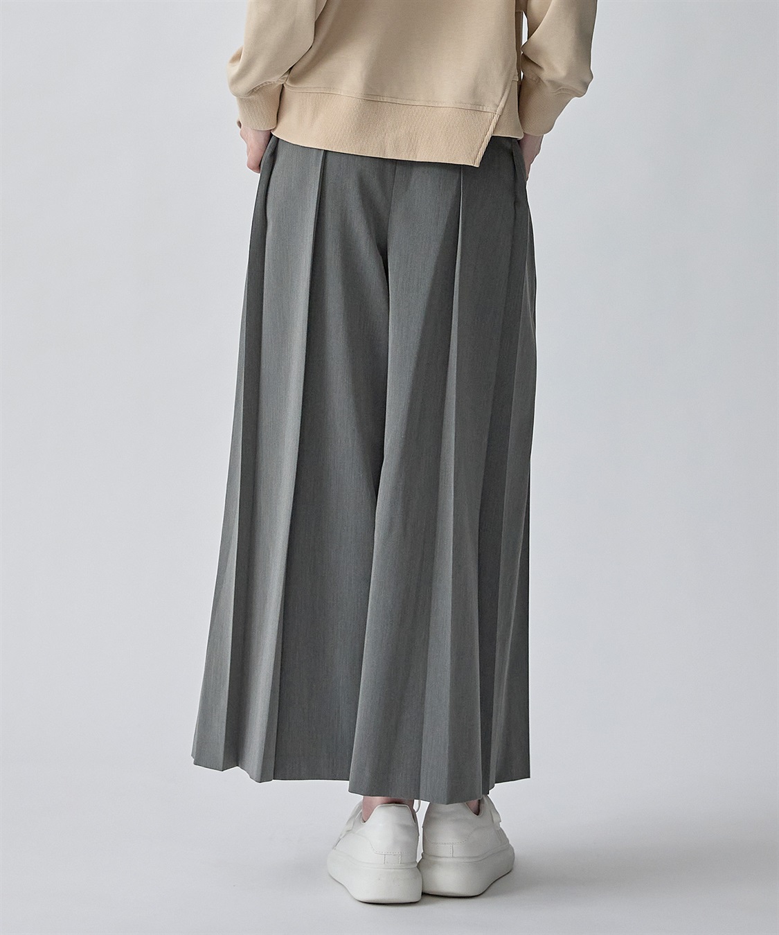 ATSURO TAYAMA タックフレアパンツ_sub_5