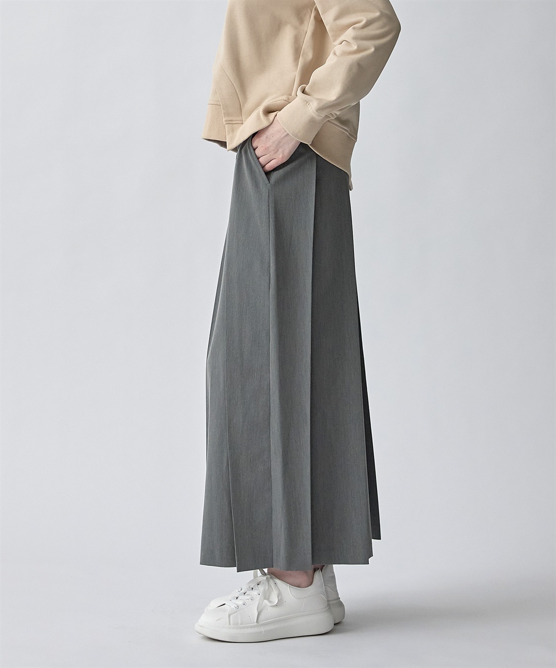 ATSURO TAYAMA タックフレアパンツ_sub_6