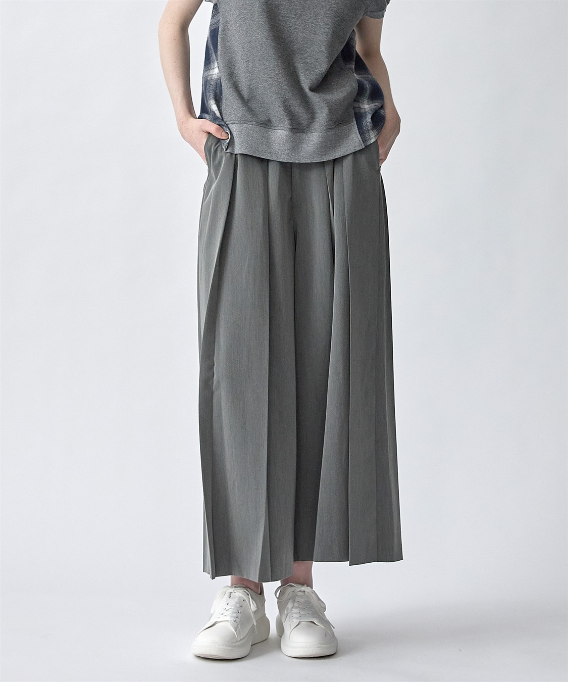 ATSURO TAYAMA タックフレアパンツ_sub_7