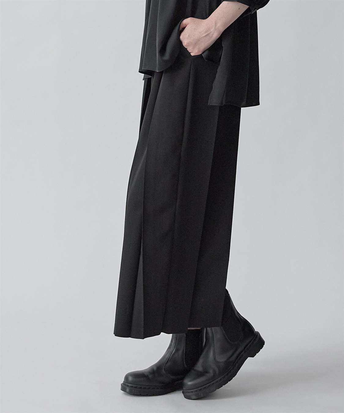 ATSURO TAYAMA タックフレアパンツ_sub_13