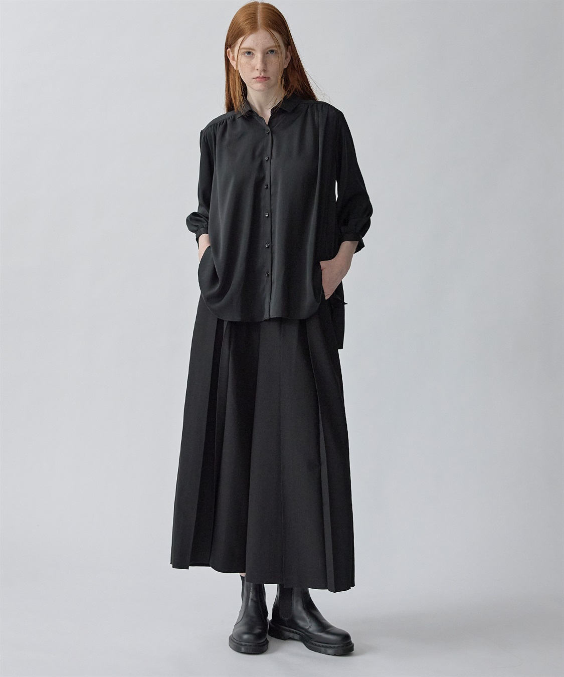 ATSURO TAYAMA タックフレアパンツ_sub_15