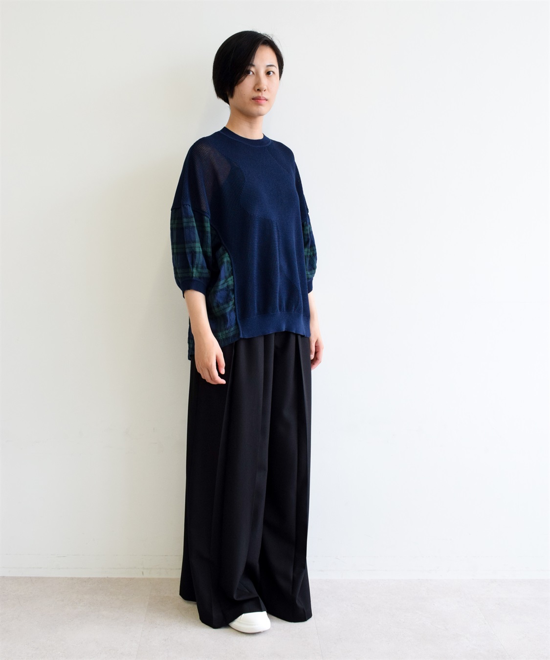 ATSURO TAYAMA タックフレアパンツ_sub_29