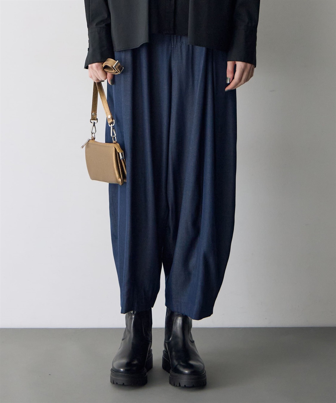 ATSURO TAYAMA タックギャザーパンツ_sub_2