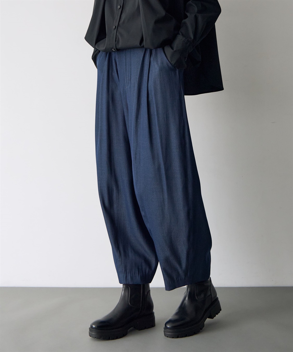 ATSURO TAYAMA タックギャザーパンツ_sub_3