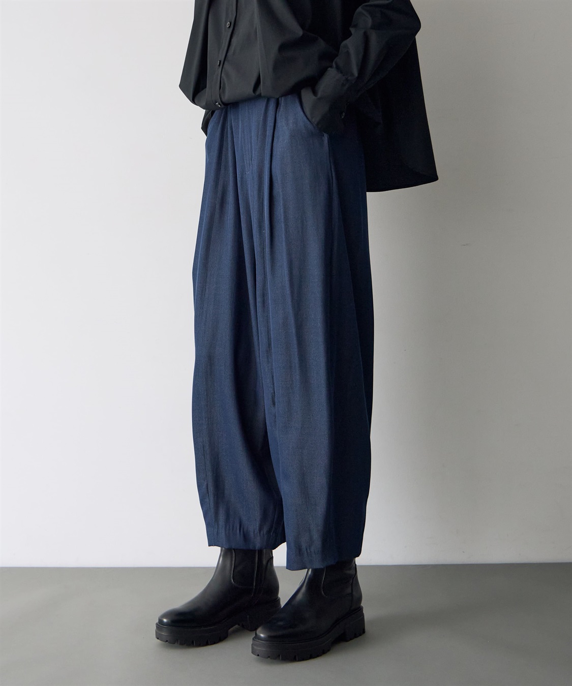 ATSURO TAYAMA タックギャザーパンツ_sub_4