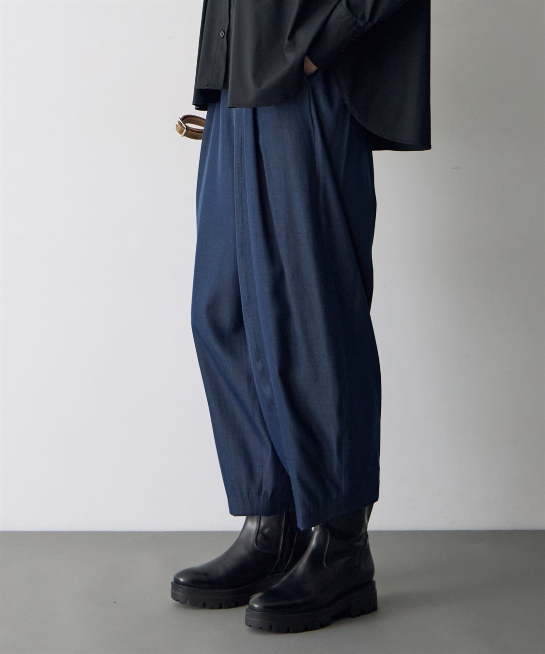 ATSURO TAYAMA タックギャザーパンツ_sub_5