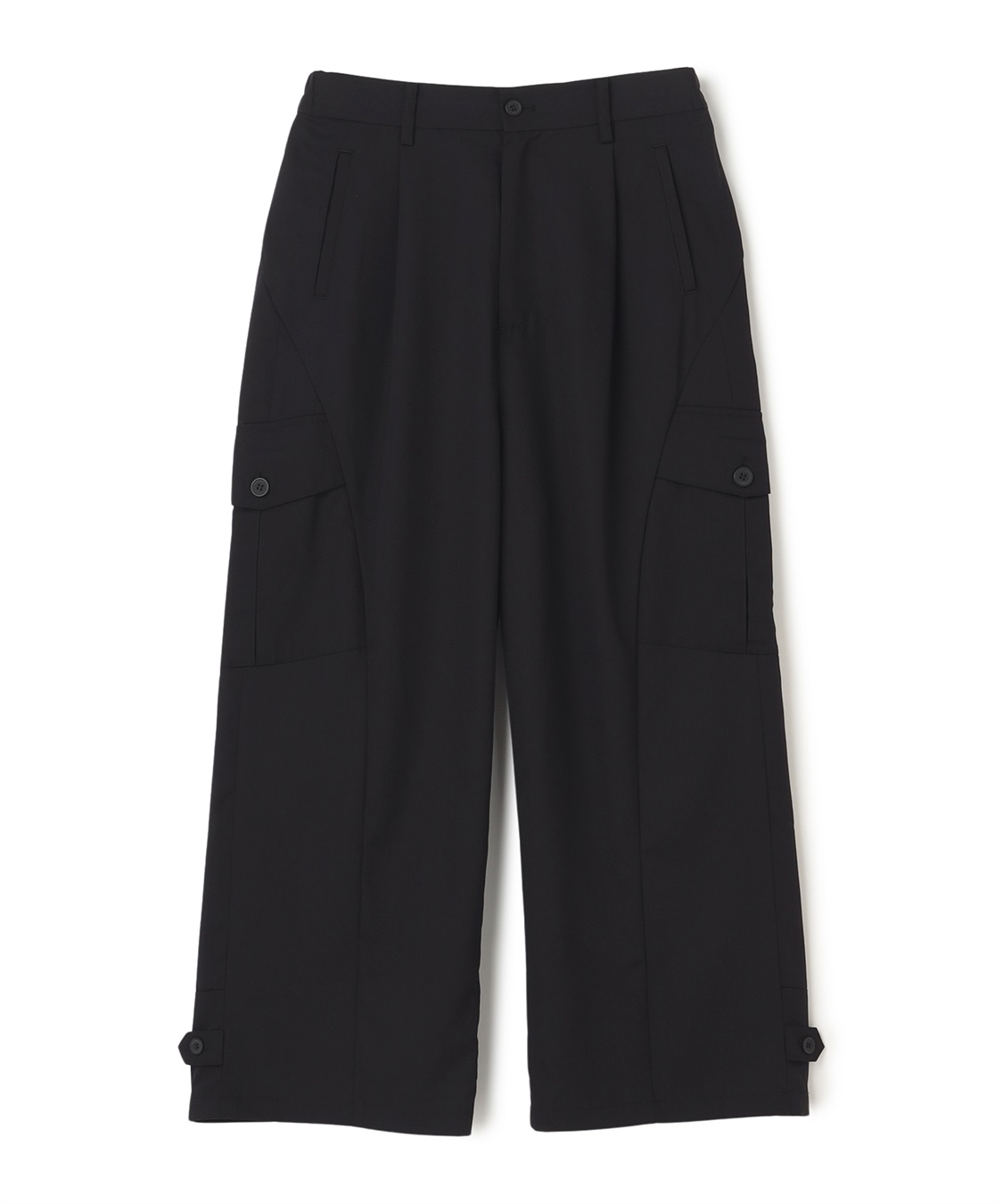 ATSURO TAYAMA ギャバジン生地パンツ_sub_2