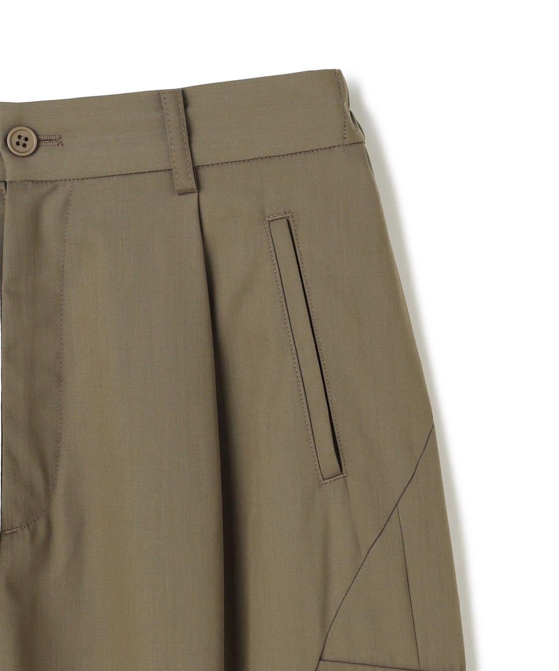 ATSURO TAYAMA ギャバジン生地パンツ_sub_5