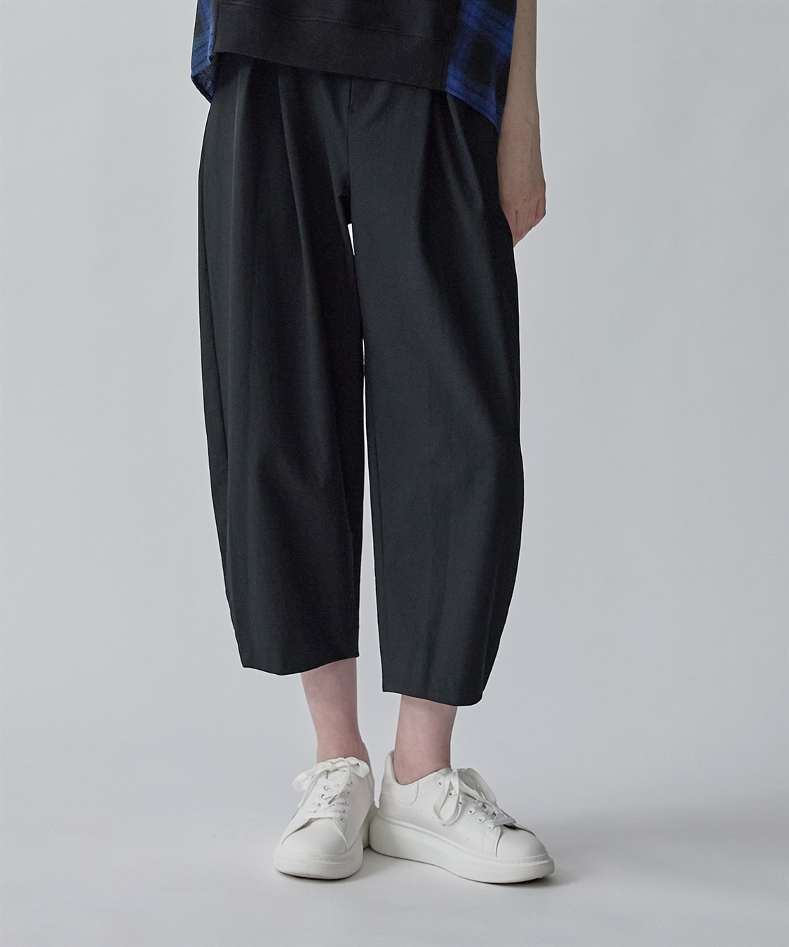 ATSURO TAYAMA デニムギャバジンカーブパンツ_sub_2