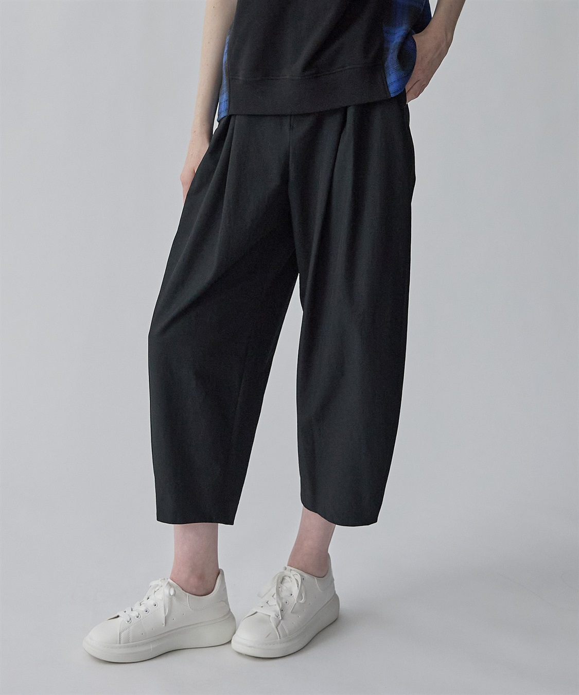 ATSURO TAYAMA デニムギャバジンカーブパンツ_sub_4