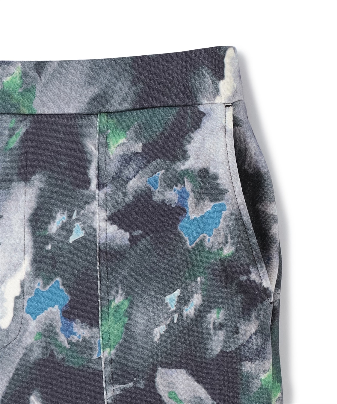 ATSURO TAYAMA プリントコットンニットカーブパンツ_sub_4