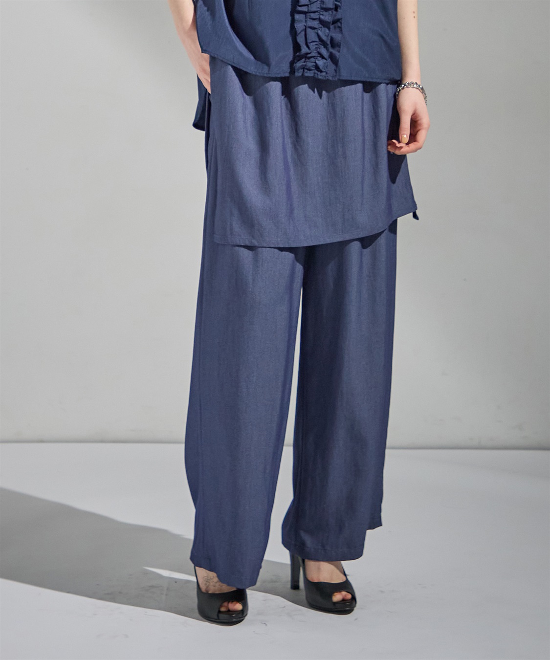 ATSURO TAYAMA レイヤード風ワイドパンツ_sub_2