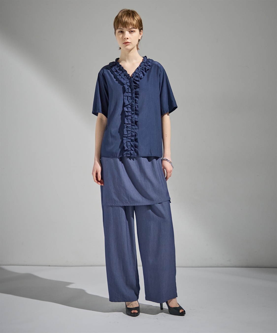 ATSURO TAYAMA レイヤード風ワイドパンツ_sub_14