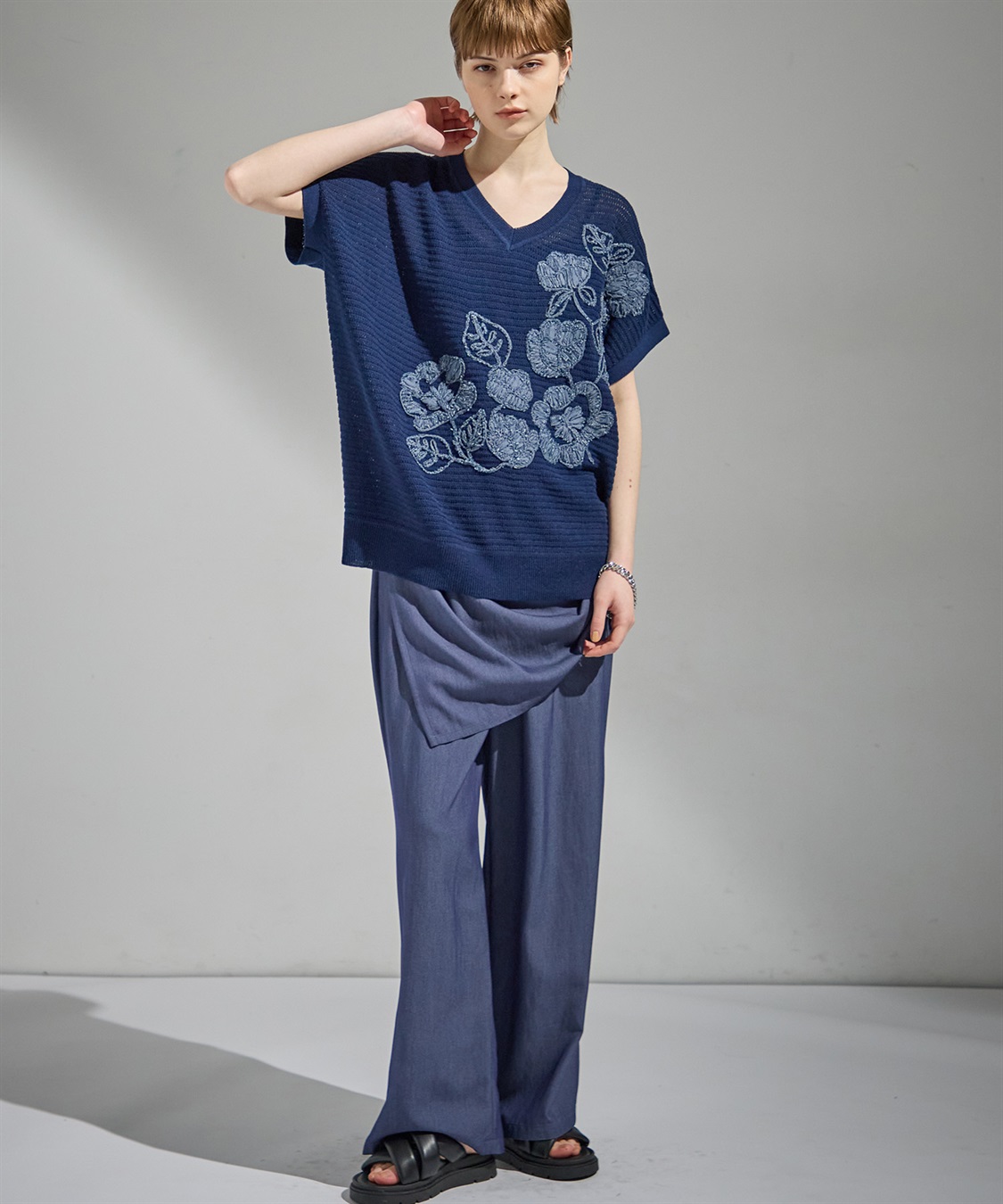 ATSURO TAYAMA レイヤード風ワイドパンツ_sub_16