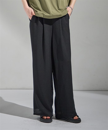 ATSURO TAYAMA ヘリンボーンワイドパンツ_subthumb_2