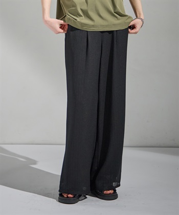 ATSURO TAYAMA ヘリンボーンワイドパンツ_subthumb_3