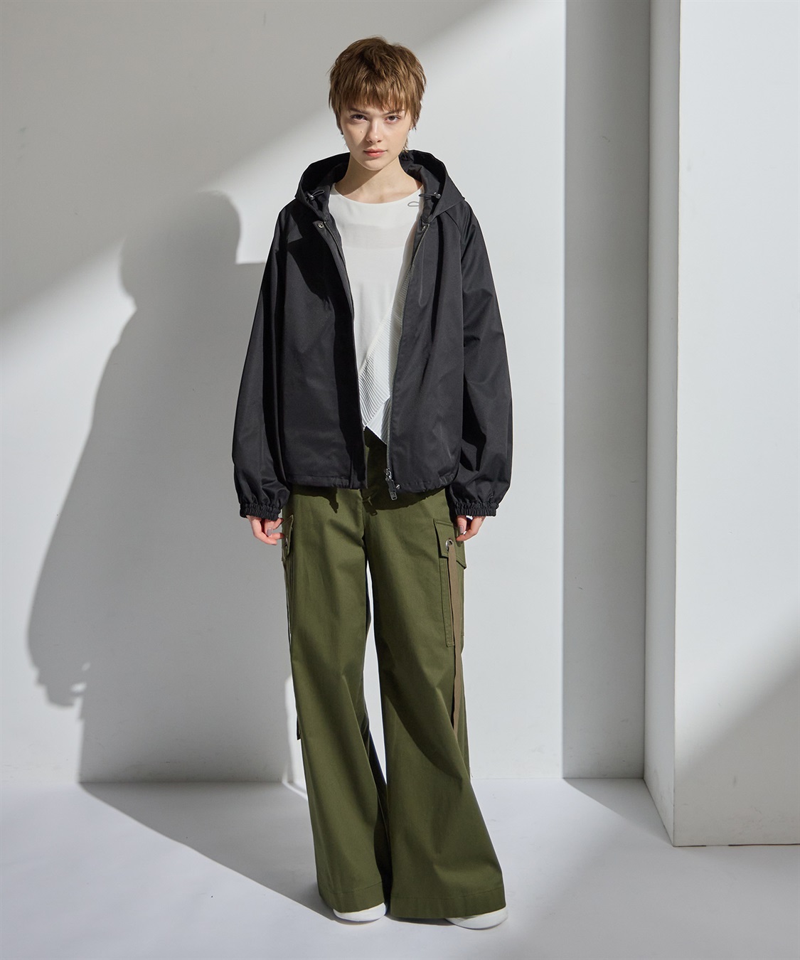 ATSURO TAYAMA サイドリボンツイルカーゴパンツ（ポケットベルト付き）_sub_13