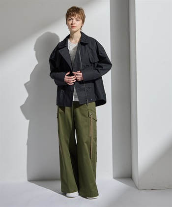 ATSURO TAYAMA サイドリボンツイルカーゴパンツ（ポケットベルト付き）_subthumb_15