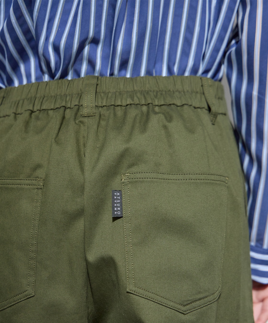 ATSURO TAYAMA サイドリボンツイルカーゴパンツ（ポケットベルト付き）_sub_17