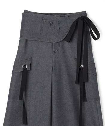 ATSURO TAYAMA サイドリボンツイルカーゴパンツ（ポケットベルト付き）_subthumb_19