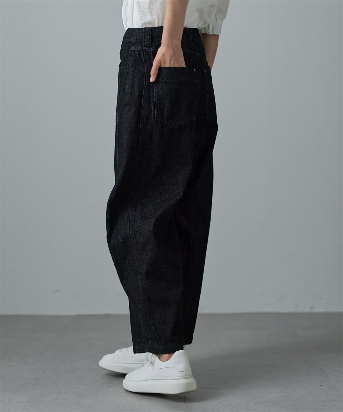 ATSURO TAYAMA 10オンスデニムバレルパンツ_sub_1